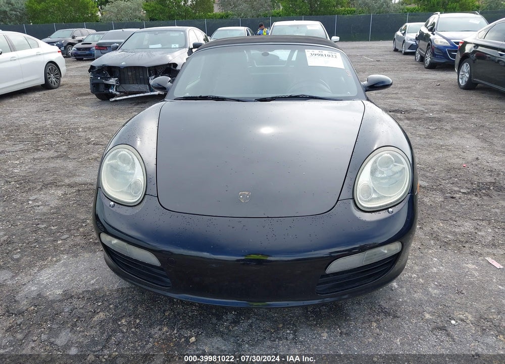 2008 PORSCHE BOXSTER VIN: WP0CA29898U710324