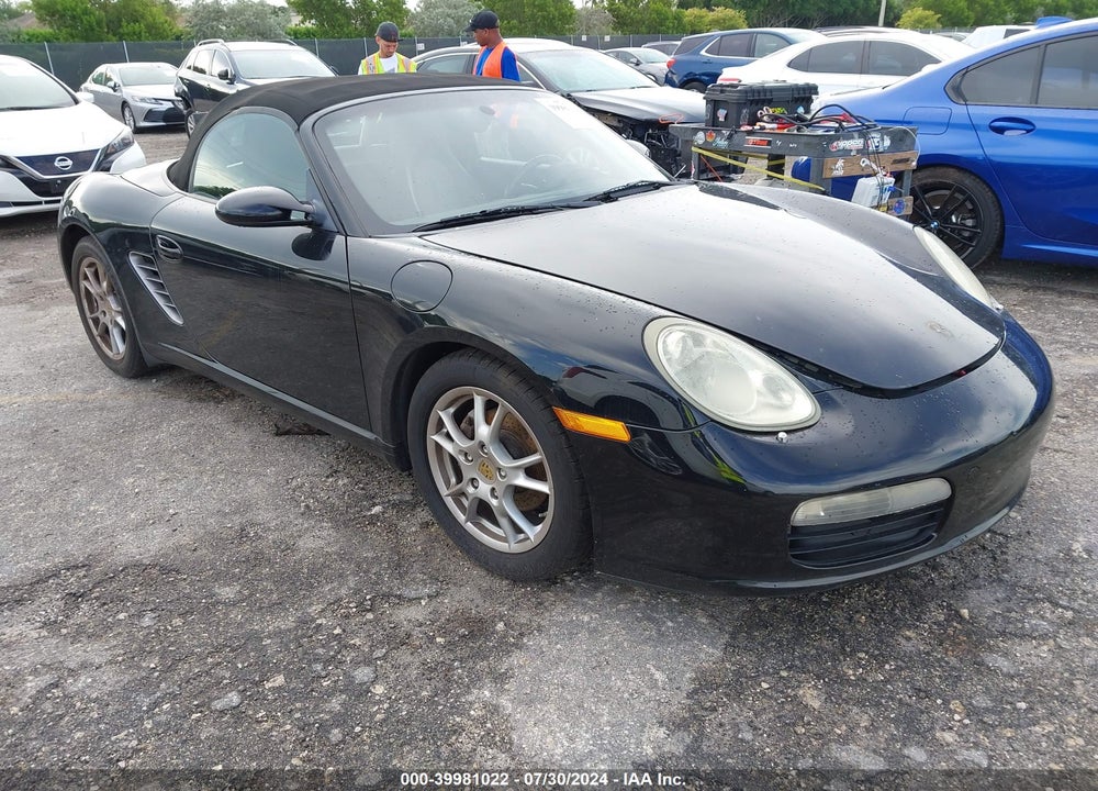 2008 PORSCHE BOXSTER VIN: WP0CA29898U710324