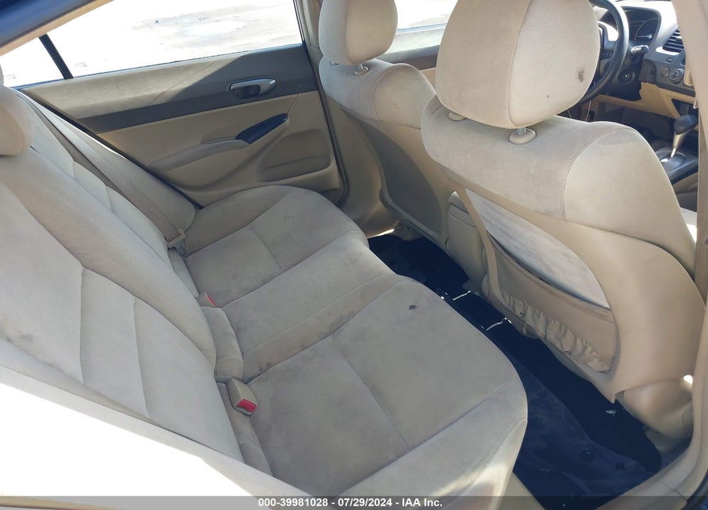 2006 HONDA CIVIC LX VIN: 2HGFA16596H512636