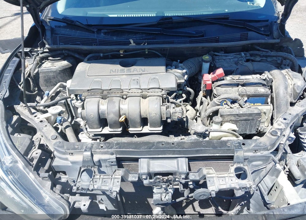 2016 NISSAN SENTRA SV VIN: 3N1AB7AP5GY266538