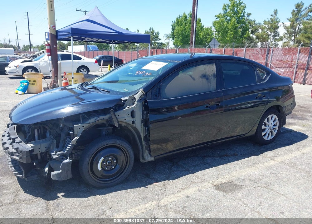 2016 NISSAN SENTRA SV VIN: 3N1AB7AP5GY266538