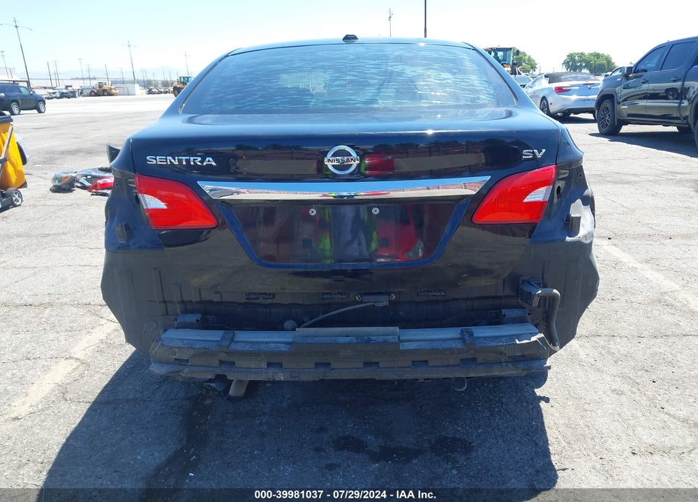 2016 NISSAN SENTRA SV VIN: 3N1AB7AP5GY266538