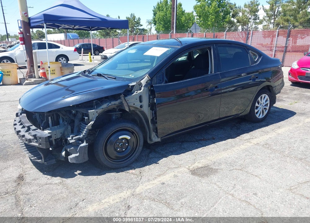 2016 NISSAN SENTRA SV VIN: 3N1AB7AP5GY266538