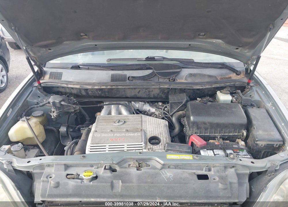2000 LEXUS RX 300 VIN: JT6GF10U6Y0079229