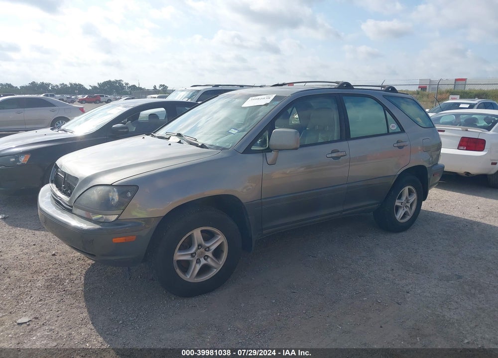 2000 LEXUS RX 300 VIN: JT6GF10U6Y0079229
