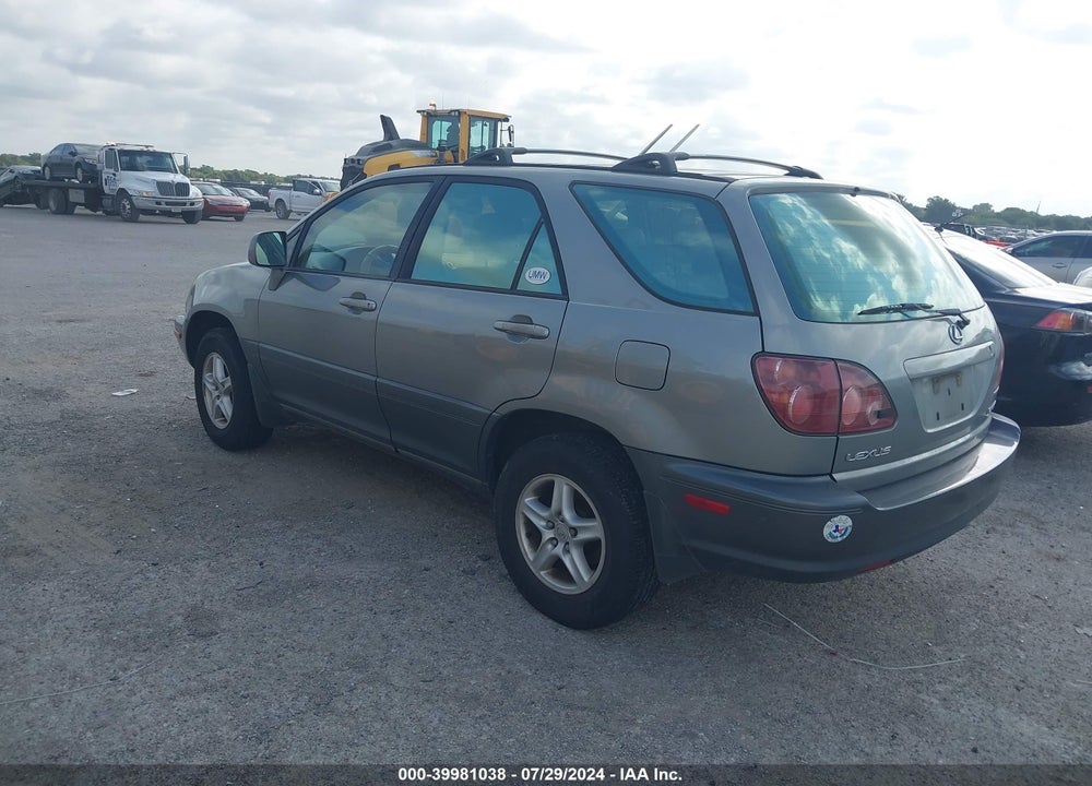 2000 LEXUS RX 300 VIN: JT6GF10U6Y0079229