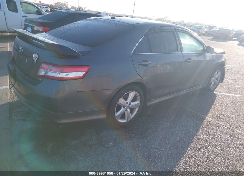 2010 TOYOTA CAMRY SE VIN: 4T1BF3EK3AU087000