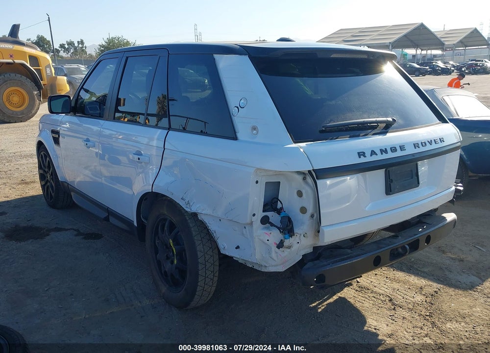 2013 LAND ROVER RANGE ROVER SPORT HSE VIN: SALSK2D46DA795110