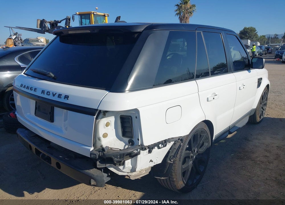 2013 LAND ROVER RANGE ROVER SPORT HSE VIN: SALSK2D46DA795110
