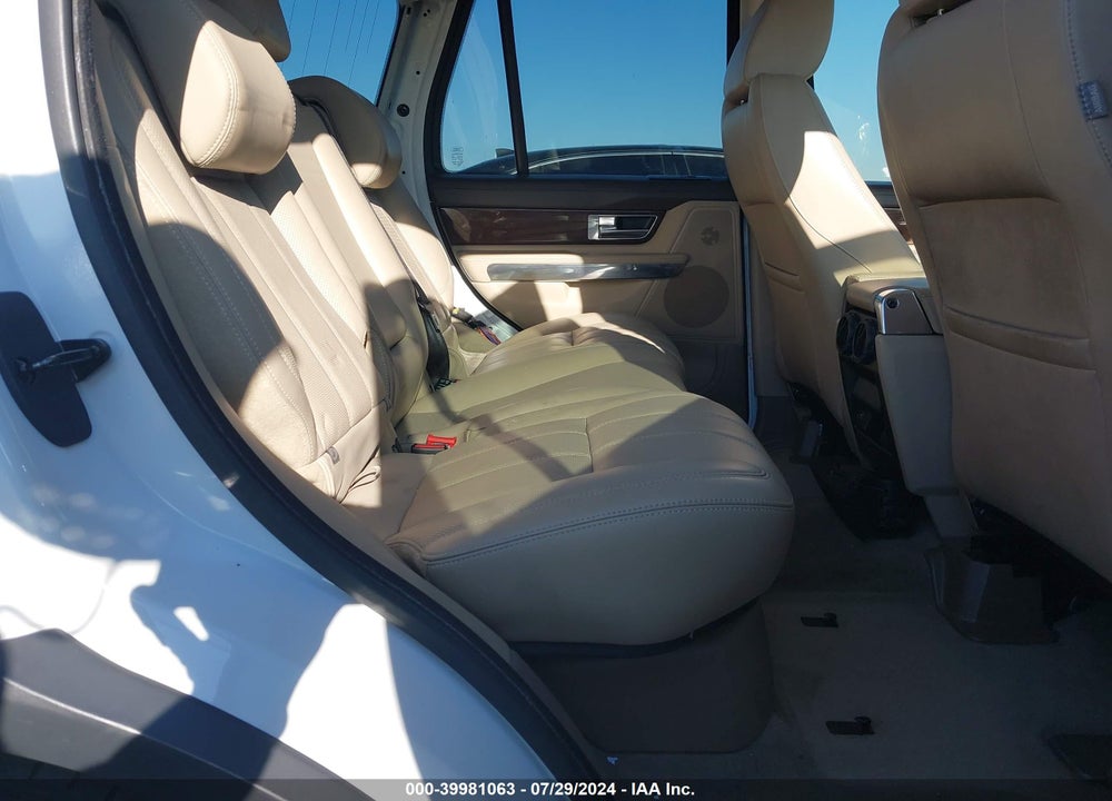 2013 LAND ROVER RANGE ROVER SPORT HSE VIN: SALSK2D46DA795110