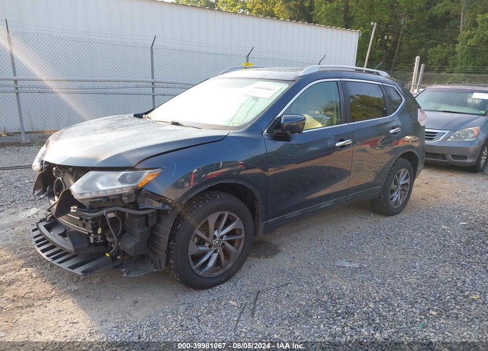 2016 NISSAN ROGUE SL VIN: 5N1AT2MV2GC754681