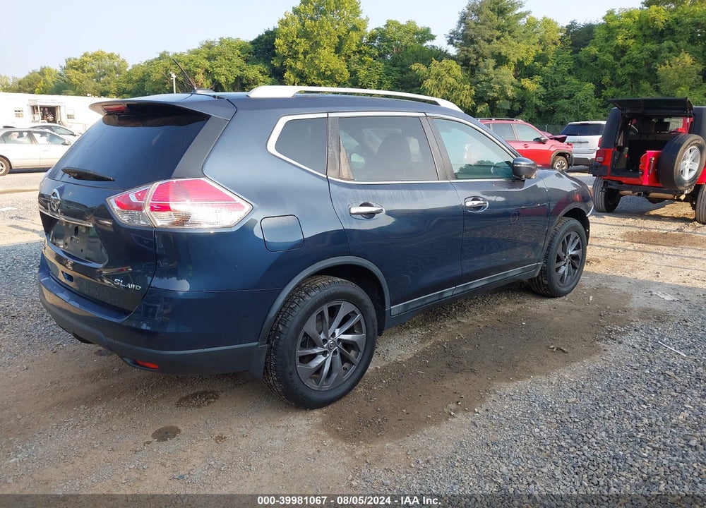 2016 NISSAN ROGUE SL VIN: 5N1AT2MV2GC754681