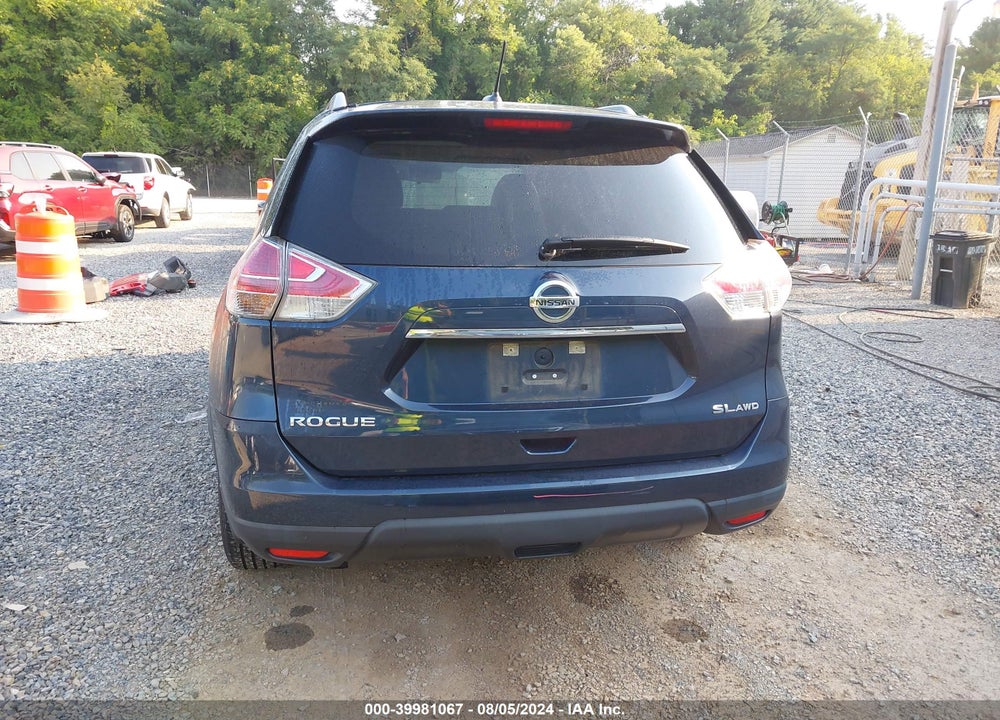 2016 NISSAN ROGUE SL VIN: 5N1AT2MV2GC754681