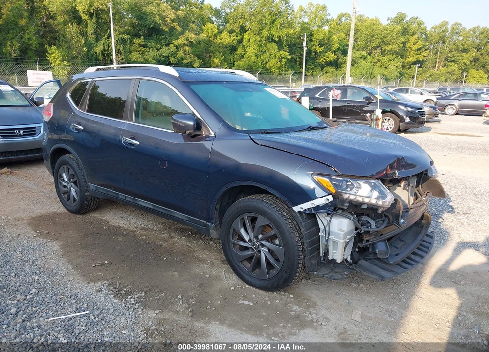 2016 NISSAN ROGUE SL VIN: 5N1AT2MV2GC754681