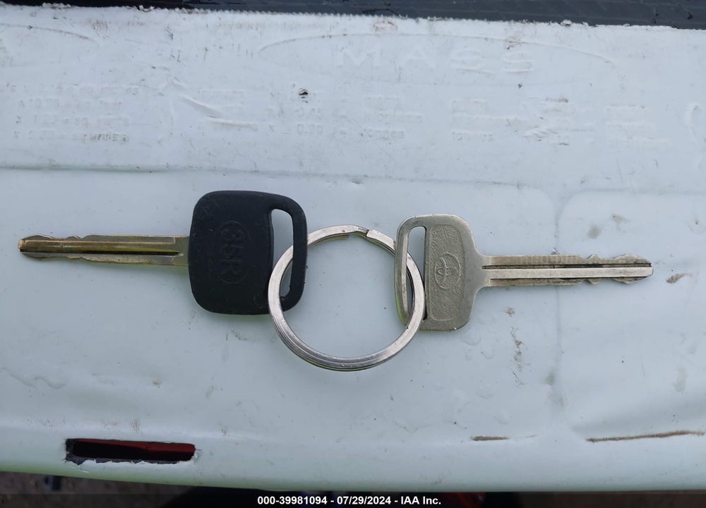 1999 TOYOTA TACOMA VIN: 4TAPM62N0XZ442437