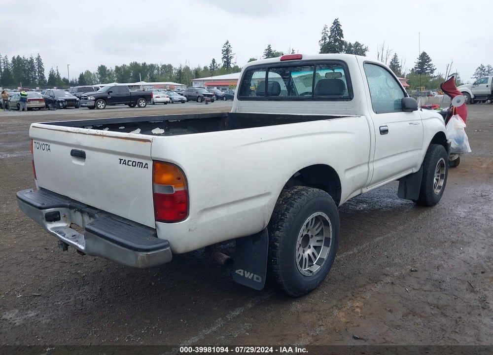 1999 TOYOTA TACOMA VIN: 4TAPM62N0XZ442437