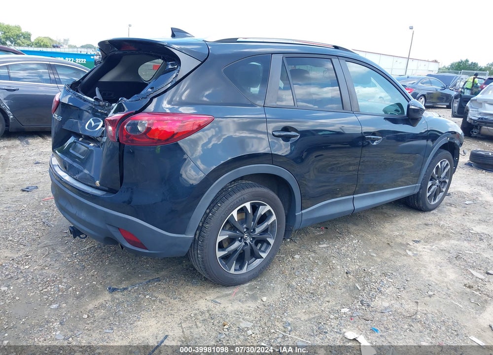 2016 MAZDA CX-5 GRAND TOURING VIN: JM3KE2DYXG0847017