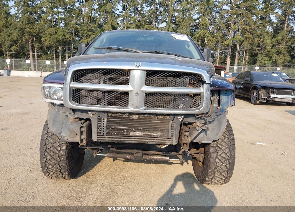2004 DODGE RAM 2500 SLT/LARAMIE VIN: 3D7KU28C54G279881
