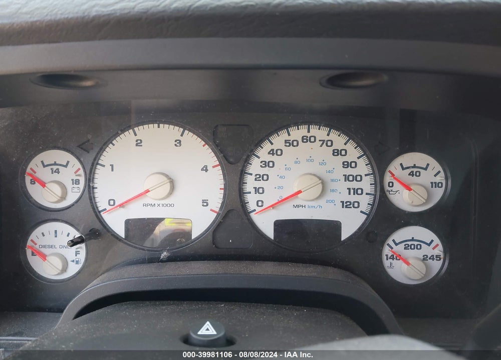 2004 DODGE RAM 2500 SLT/LARAMIE VIN: 3D7KU28C54G279881