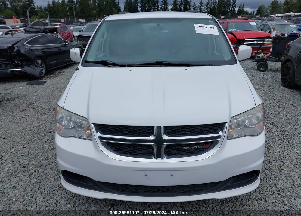 2014 DODGE GRAND CARAVAN SXT VIN: 2C4RDGCG3ER471537