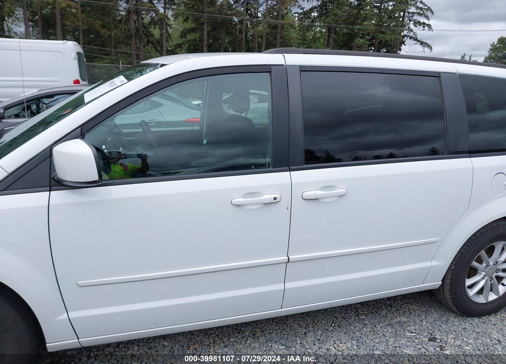 2014 DODGE GRAND CARAVAN SXT VIN: 2C4RDGCG3ER471537