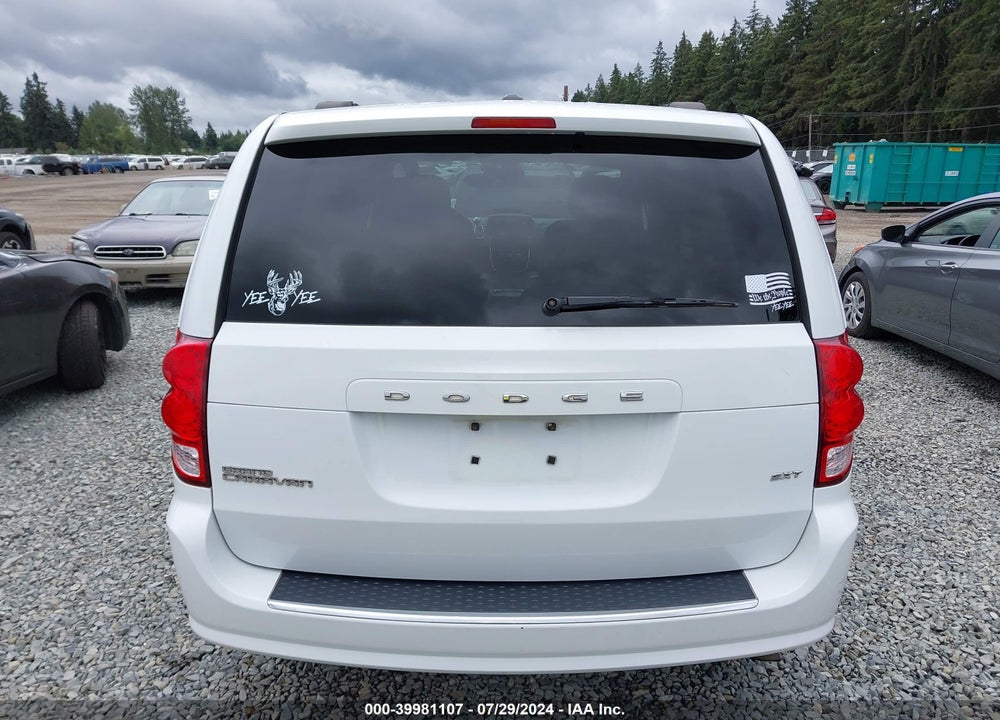 2014 DODGE GRAND CARAVAN SXT VIN: 2C4RDGCG3ER471537