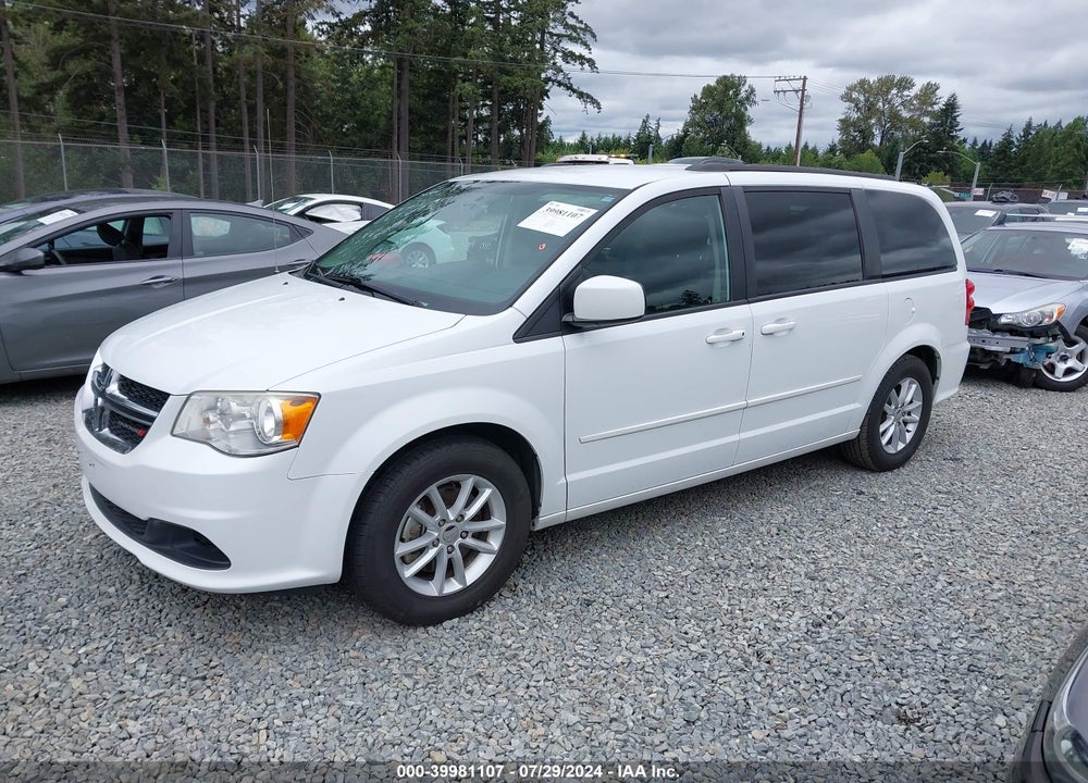 2014 DODGE GRAND CARAVAN SXT VIN: 2C4RDGCG3ER471537
