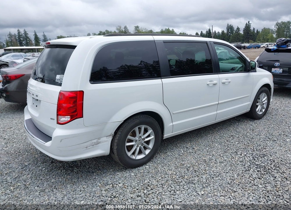 2014 DODGE GRAND CARAVAN SXT VIN: 2C4RDGCG3ER471537