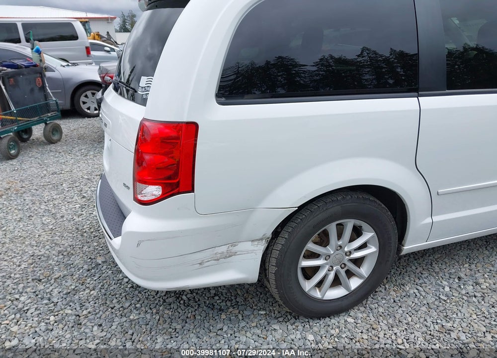 2014 DODGE GRAND CARAVAN SXT VIN: 2C4RDGCG3ER471537