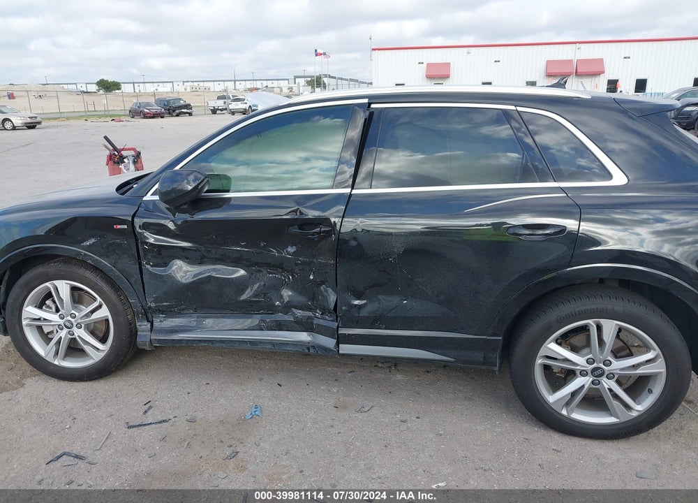 2022 AUDI Q3 PREMIUM PLUS 45 TFSI S LINE QUATTRO TIPTRONIC VIN: WA1EECF34N1083275