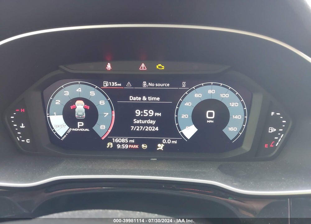 2022 AUDI Q3 PREMIUM PLUS 45 TFSI S LINE QUATTRO TIPTRONIC VIN: WA1EECF34N1083275