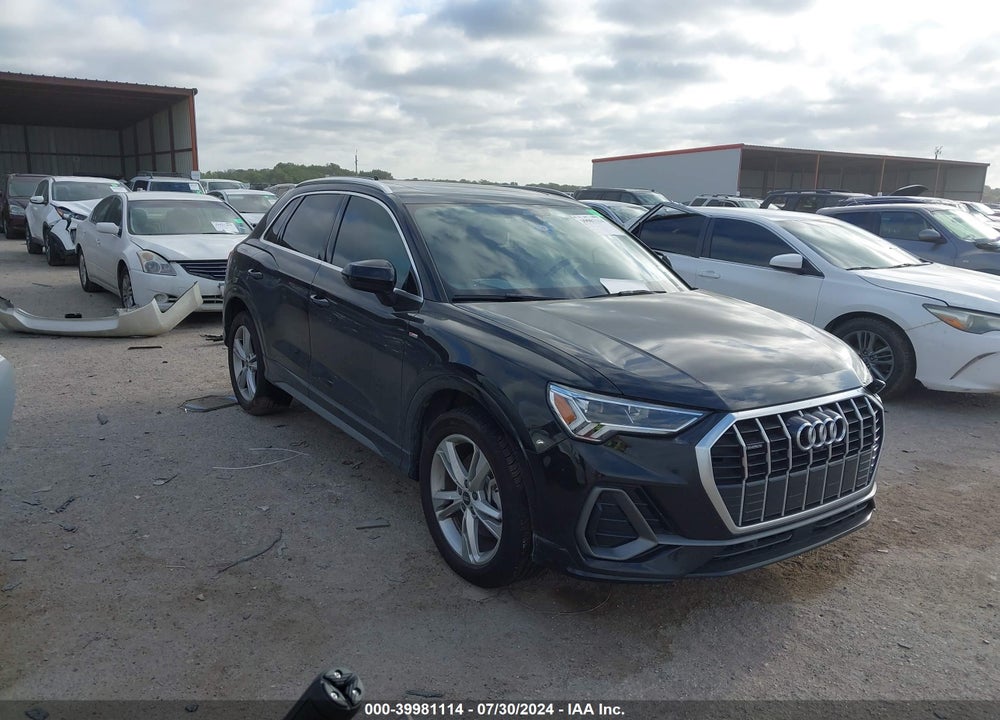 2022 AUDI Q3 PREMIUM PLUS 45 TFSI S LINE QUATTRO TIPTRONIC VIN: WA1EECF34N1083275