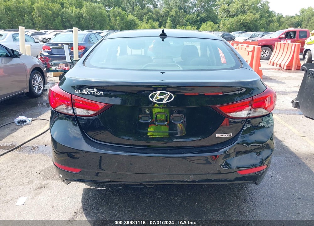 2014 HYUNDAI ELANTRA LIMITED VIN: KMHDH4AE1EU082618