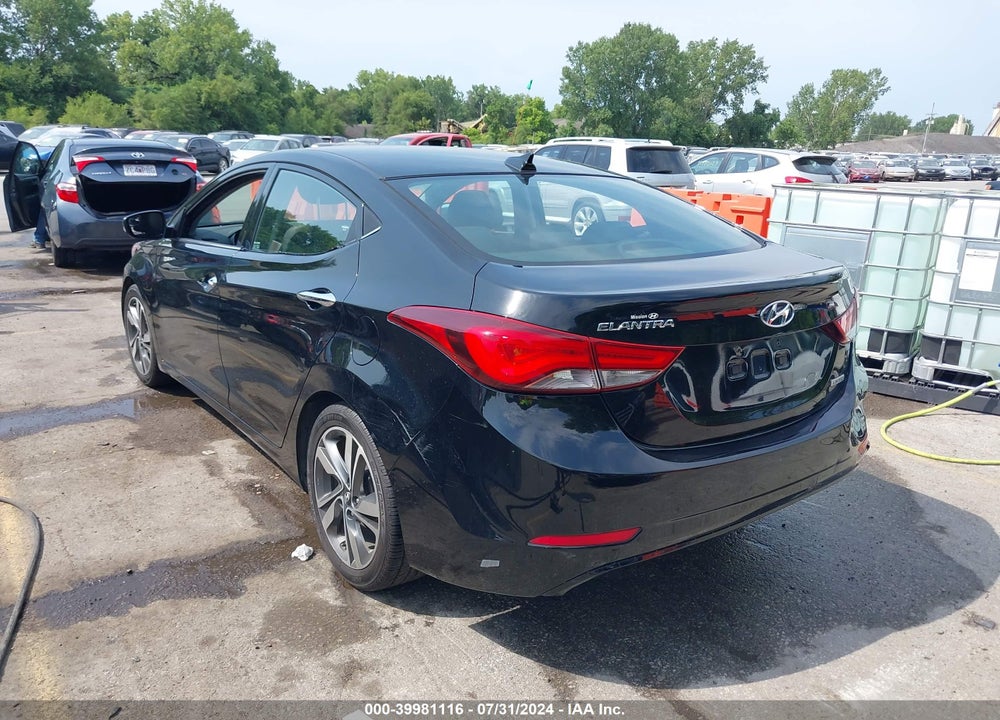 2014 HYUNDAI ELANTRA LIMITED VIN: KMHDH4AE1EU082618