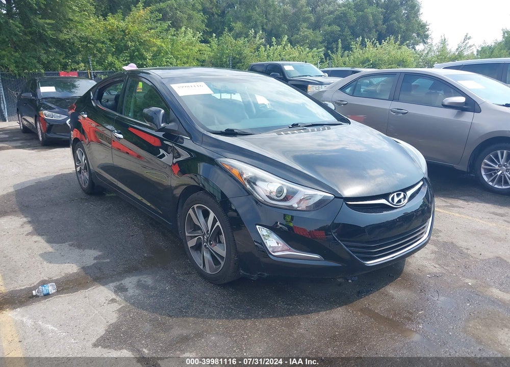 2014 HYUNDAI ELANTRA LIMITED VIN: KMHDH4AE1EU082618