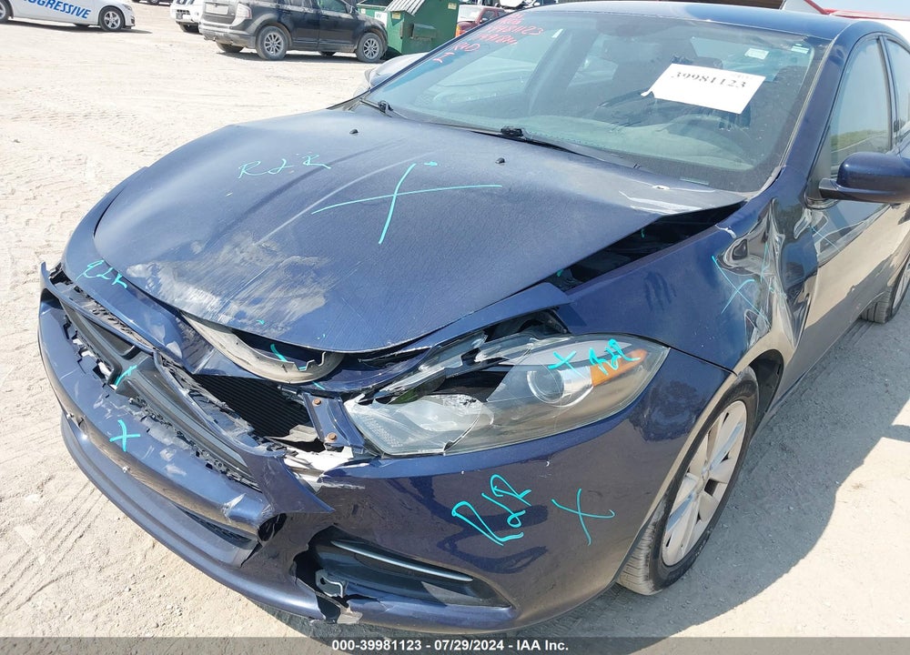 2014 DODGE DART SXT VIN: 1C3CDFBB3ED904268