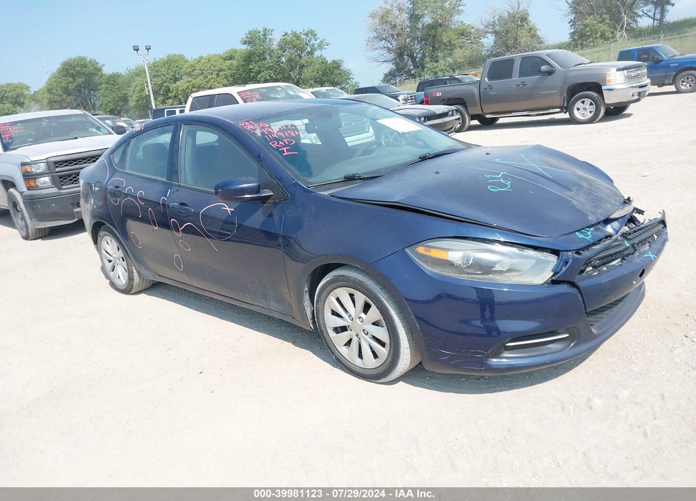 2014 DODGE DART SXT VIN: 1C3CDFBB3ED904268