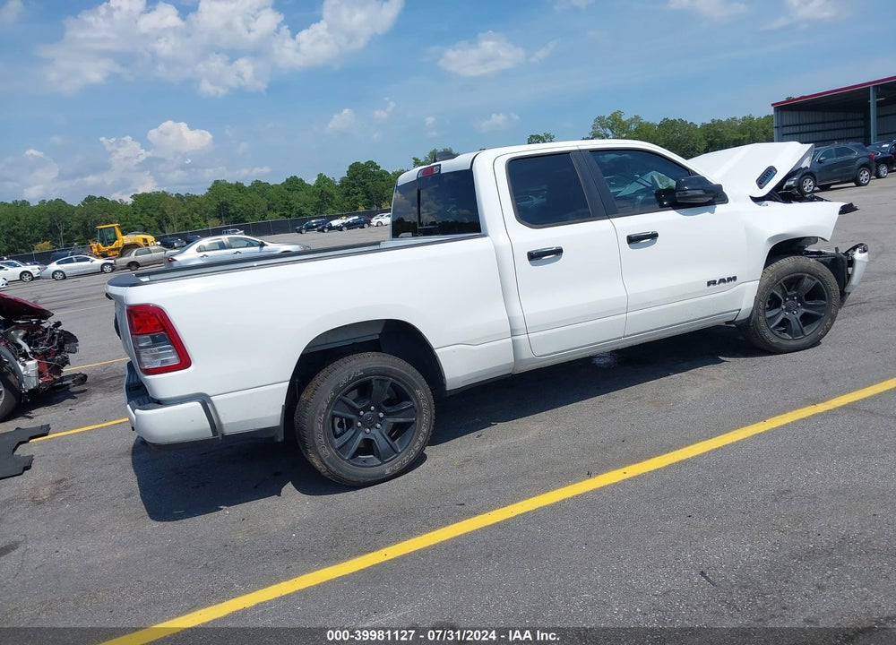 2023 RAM 1500 BIG HORN QUAD CAB 4X2 6'4 BOX VIN: 1C6RREBTXPN648824