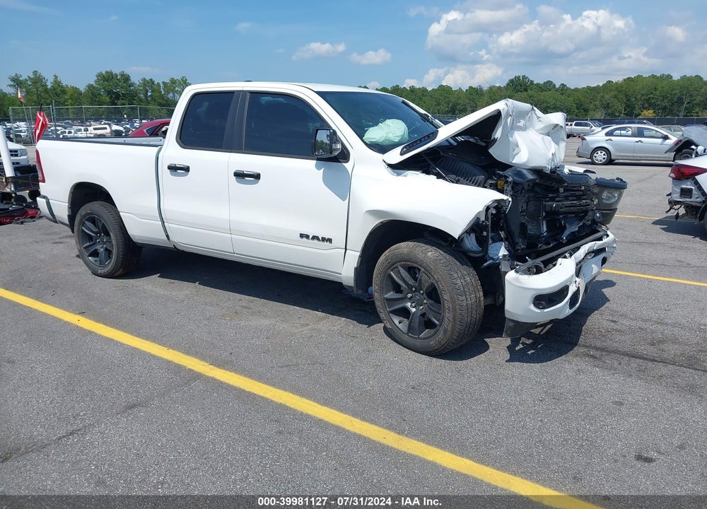 2023 RAM 1500 BIG HORN QUAD CAB 4X2 6'4 BOX VIN: 1C6RREBTXPN648824