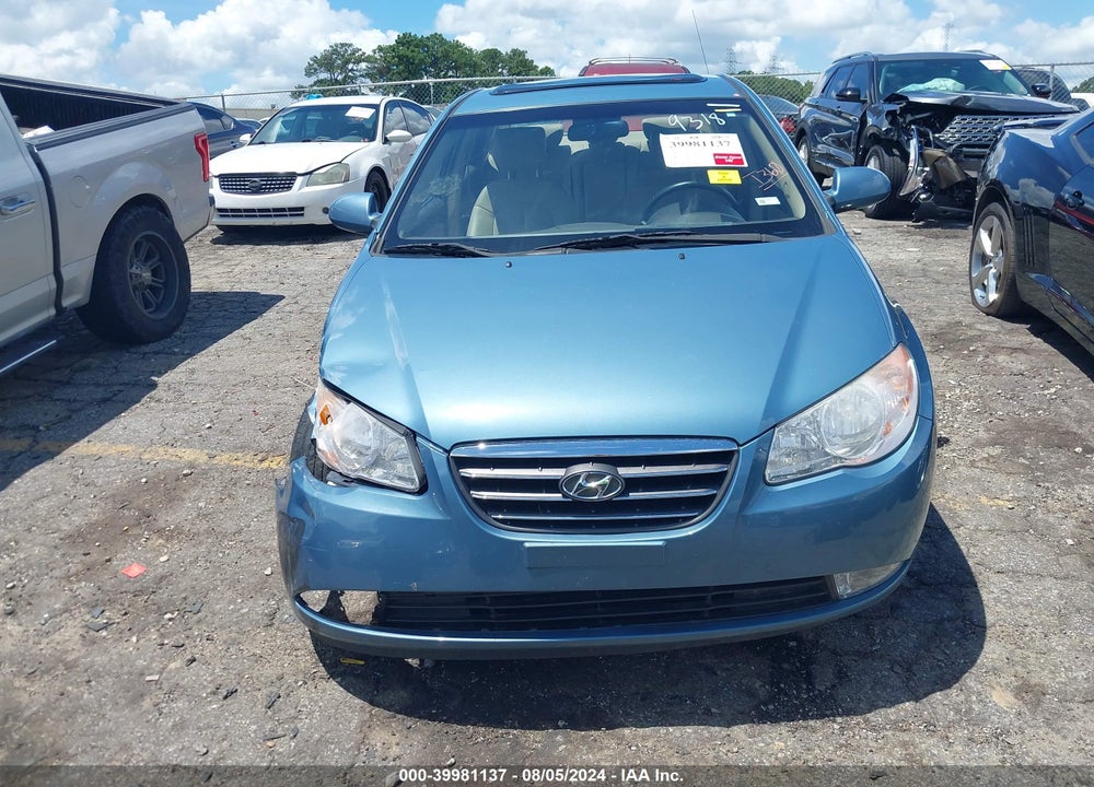 2007 HYUNDAI ELANTRA GLS/LIMITED/SE VIN: KMHDU46DX7U099318
