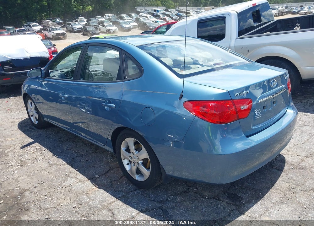 2007 HYUNDAI ELANTRA GLS/LIMITED/SE VIN: KMHDU46DX7U099318