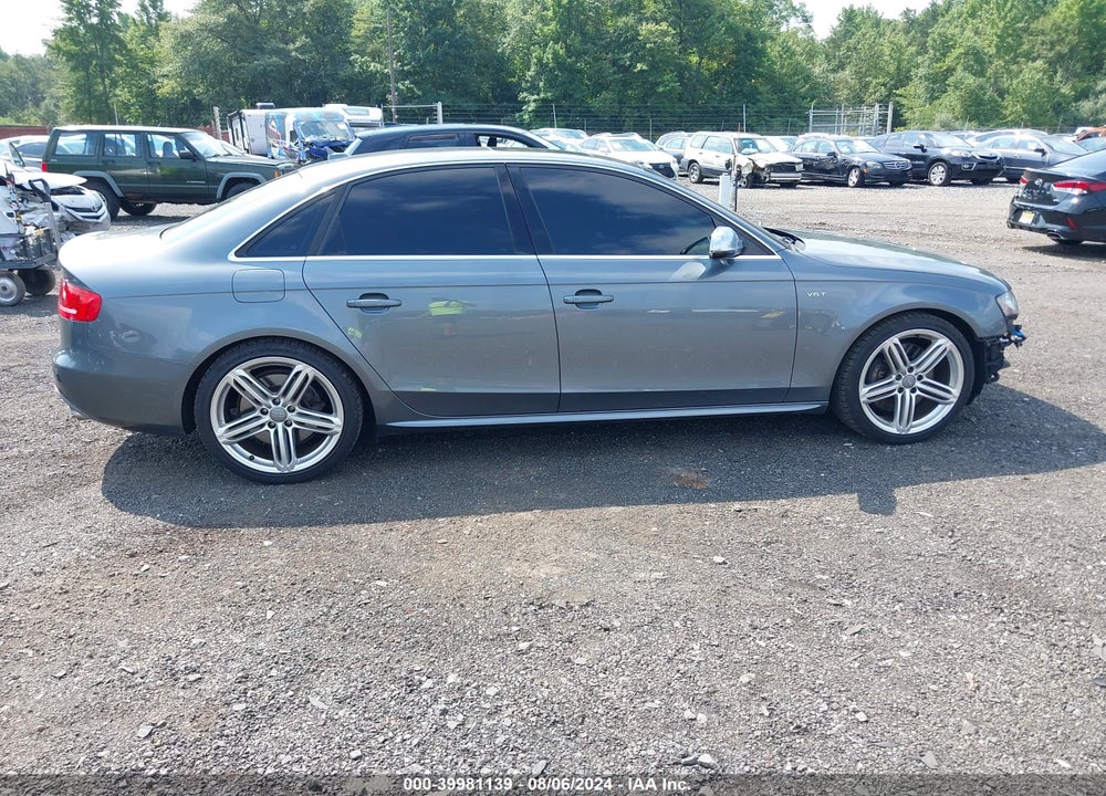 2012 AUDI S4 3.0 PREMIUM PLUS VIN: WAUBGAFL5CA040517