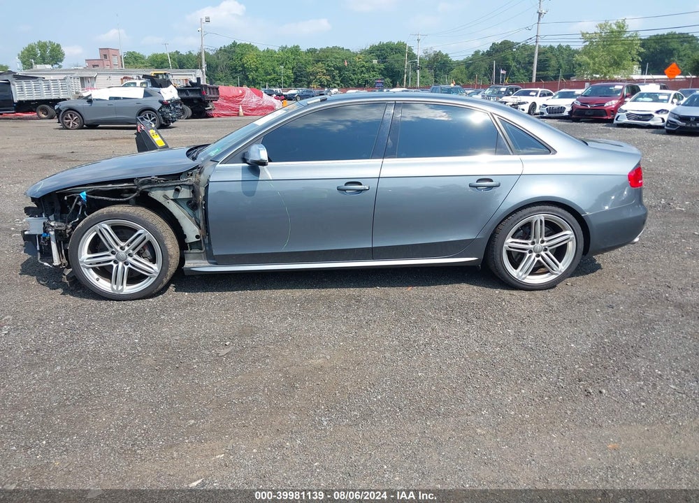 2012 AUDI S4 3.0 PREMIUM PLUS VIN: WAUBGAFL5CA040517