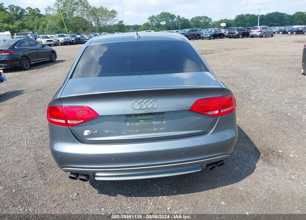 2012 AUDI S4 3.0 PREMIUM PLUS VIN: WAUBGAFL5CA040517