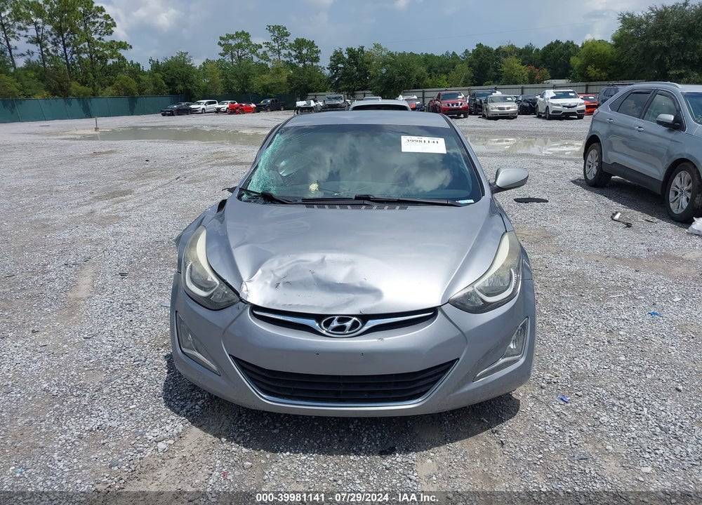 2016 HYUNDAI ELANTRA VIN: 5NPDH4AE2GH797442