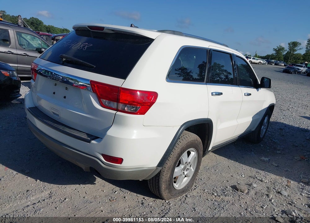 2011 JEEP GRAND CHEROKEE LAREDO VIN: 1J4RS4GG9BC564088
