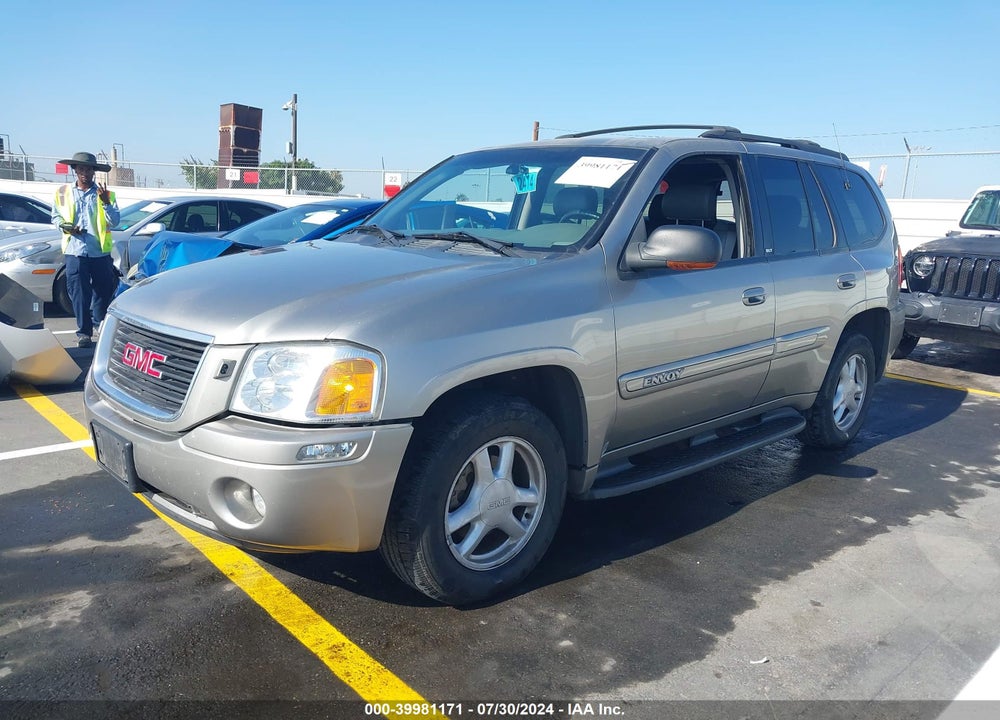 2002 GMC ENVOY SLT VIN: 1GKDT13S822237228