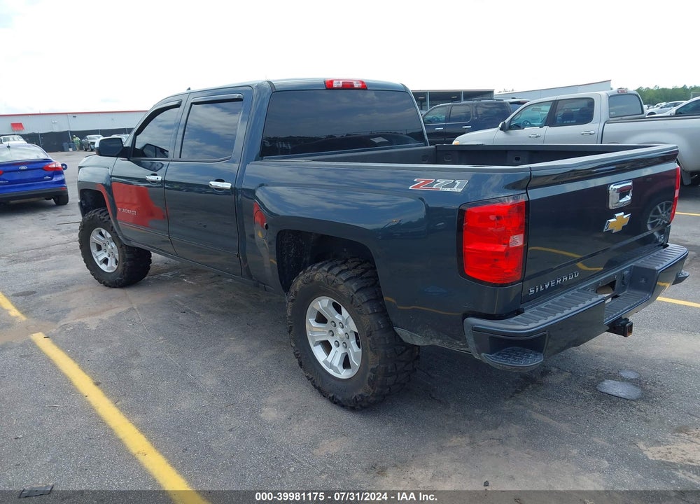 2017 CHEVROLET SILVERADO 1500 VIN: 3GCUKREC9HG244708