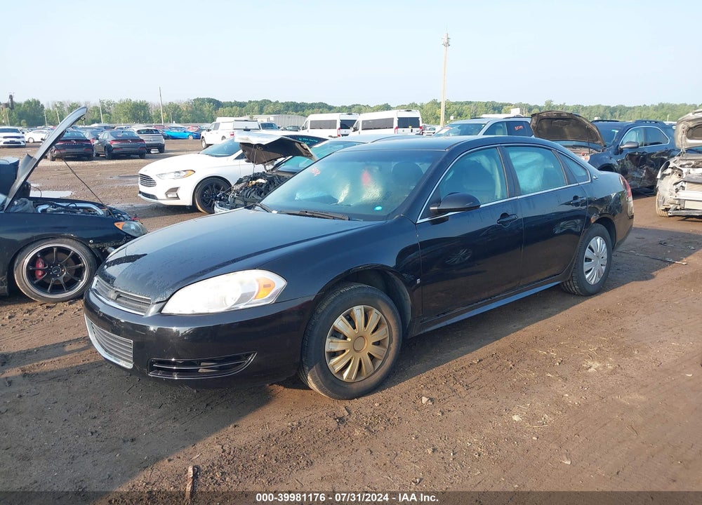 2009 CHEVROLET IMPALA LS VIN: 2G1WB57K791100261
