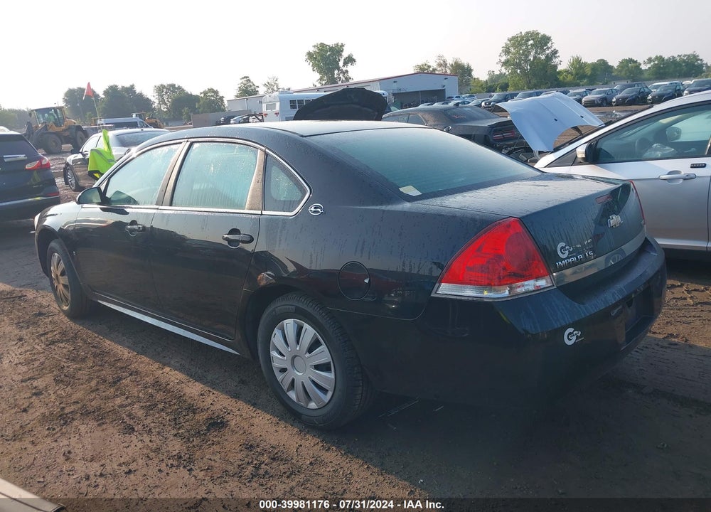 2009 CHEVROLET IMPALA LS VIN: 2G1WB57K791100261